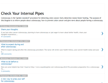 Tablet Screenshot of checkyourinternalpipes.blogspot.com