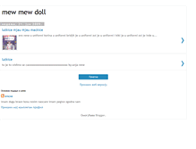 Tablet Screenshot of mewmewdoll.blogspot.com