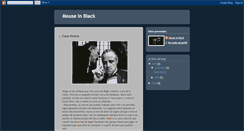 Desktop Screenshot of mouseinblack.blogspot.com