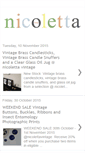 Mobile Screenshot of nicolettavintage.blogspot.com