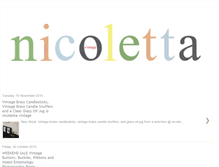 Tablet Screenshot of nicolettavintage.blogspot.com
