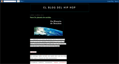 Desktop Screenshot of elblogdelhiphop.blogspot.com