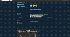 Desktop Screenshot of depressiveblackmetal.blogspot.com