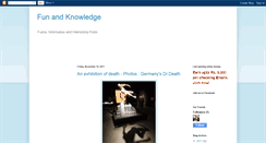 Desktop Screenshot of funknowledgelive.blogspot.com