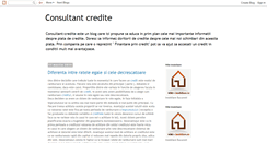 Desktop Screenshot of consultant-credite.blogspot.com