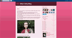 Desktop Screenshot of dillysdollies.blogspot.com