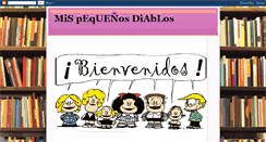 Desktop Screenshot of mispequenosdiablos.blogspot.com