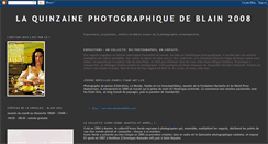 Desktop Screenshot of laquinzainephotographiquedeblain.blogspot.com