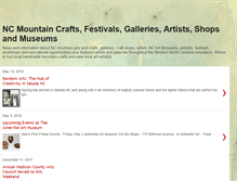 Tablet Screenshot of northcarolinaartists.blogspot.com