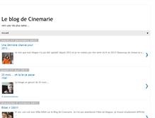 Tablet Screenshot of cinemarie.blogspot.com