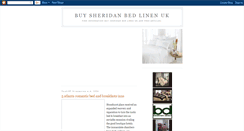 Desktop Screenshot of buy-sheridan-bed-linen-uk.blogspot.com