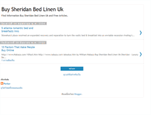 Tablet Screenshot of buy-sheridan-bed-linen-uk.blogspot.com