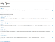 Tablet Screenshot of bilgi-ogren.blogspot.com