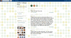 Desktop Screenshot of colfaxcollegeprep.blogspot.com