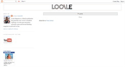 Desktop Screenshot of localemagazine.blogspot.com