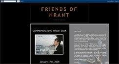 Desktop Screenshot of friendsofhrant.blogspot.com