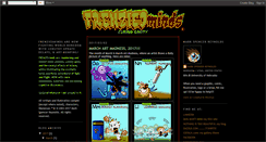 Desktop Screenshot of frenziedminds.blogspot.com