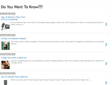Tablet Screenshot of do-u-want-to-know.blogspot.com