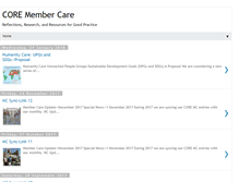 Tablet Screenshot of coremembercare.blogspot.com