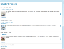 Tablet Screenshot of bluebirdpaperie.blogspot.com