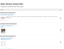 Tablet Screenshot of mainstreetgreenville.blogspot.com