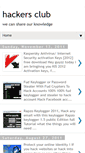 Mobile Screenshot of hackerssclub.blogspot.com