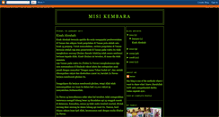 Desktop Screenshot of misikembara.blogspot.com