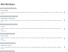 Tablet Screenshot of misikembara.blogspot.com