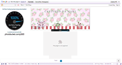 Desktop Screenshot of cantinhodamami.blogspot.com