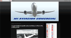 Desktop Screenshot of miaviacioncomercial.blogspot.com