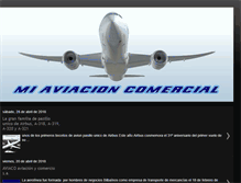 Tablet Screenshot of miaviacioncomercial.blogspot.com