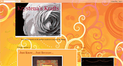 Desktop Screenshot of krystenaskrafts.blogspot.com