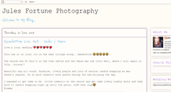 Desktop Screenshot of julesfortunephotography.blogspot.com