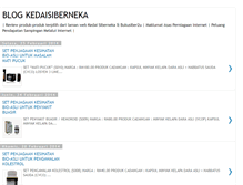Tablet Screenshot of blogkedaisiberneka.blogspot.com