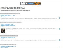 Tablet Screenshot of monarquicosigloxxi.blogspot.com