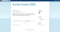 Desktop Screenshot of korillabbq.blogspot.com