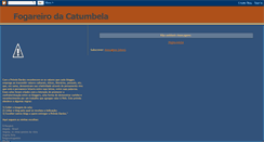 Desktop Screenshot of fogareirodacatumbela.blogspot.com