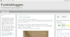 Desktop Screenshot of funkisbloggen.blogspot.com