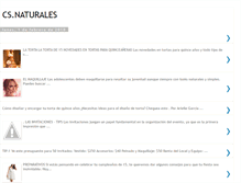 Tablet Screenshot of abrilcsnaturales.blogspot.com