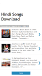 Mobile Screenshot of hindisongsdownload.blogspot.com