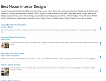 Tablet Screenshot of best-interior-designs.blogspot.com