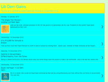 Tablet Screenshot of libdemgains.blogspot.com