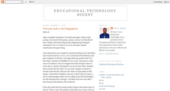 Desktop Screenshot of edtechdigest.blogspot.com