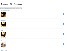 Tablet Screenshot of anayss.blogspot.com
