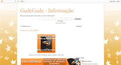 Desktop Screenshot of gudegude.blogspot.com