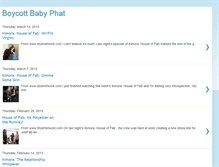 Tablet Screenshot of boycottbabyphat.blogspot.com