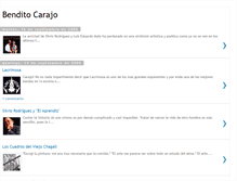 Tablet Screenshot of benditocarajo.blogspot.com