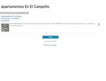 Tablet Screenshot of apartamentosenelcampello.blogspot.com