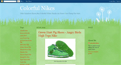 Desktop Screenshot of colorful-nikes.blogspot.com