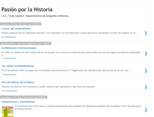 Tablet Screenshot of pasionhistoria.blogspot.com